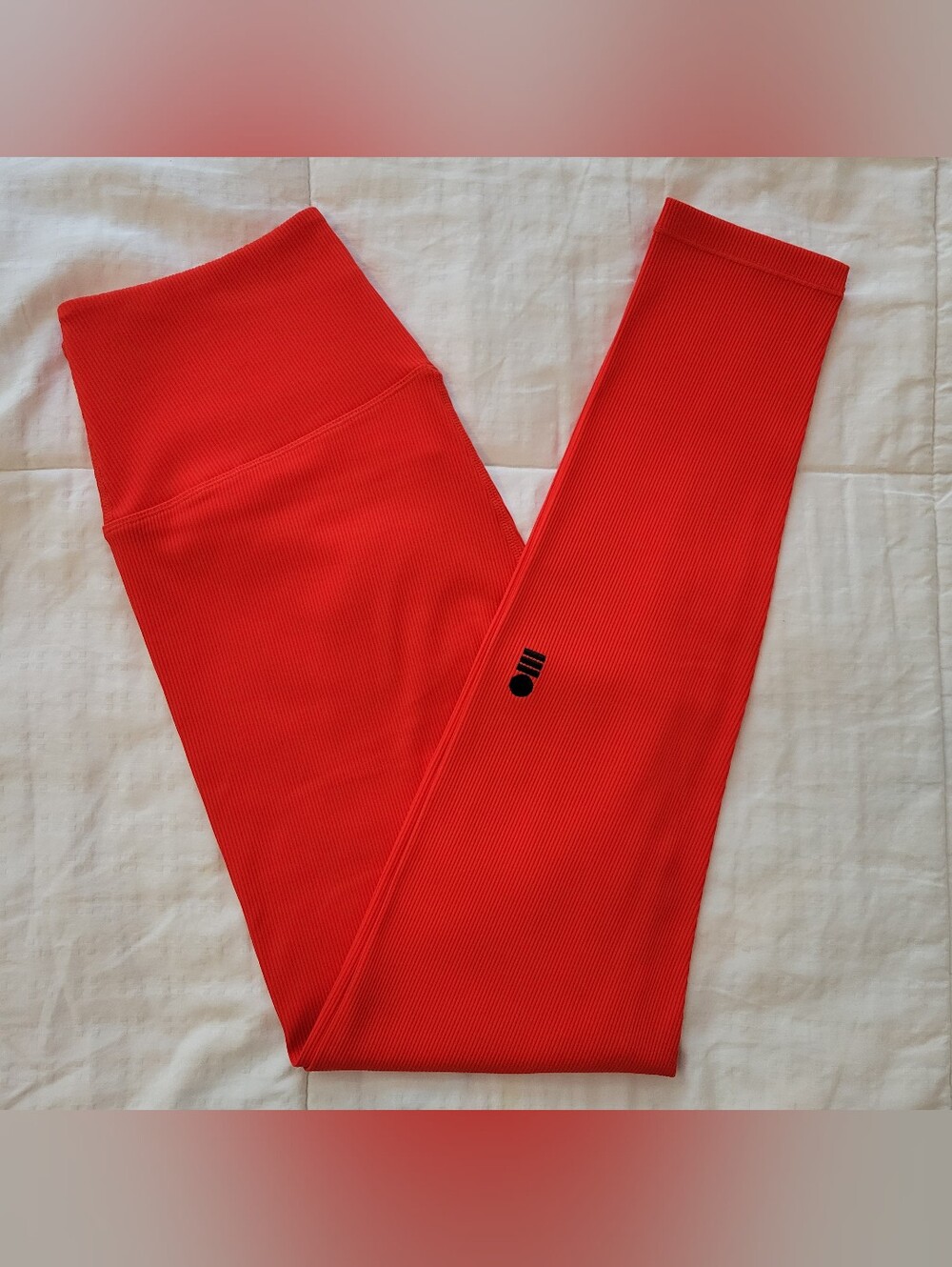 NWOT Solid & Striped Red Active Leggings, Size M